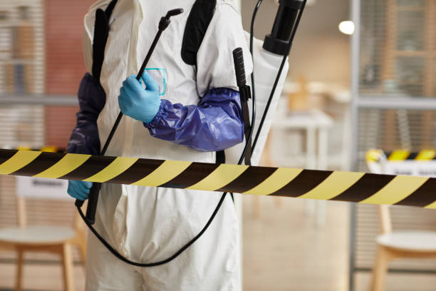 Professional Blood Cleanup technician working in Dyer, AR